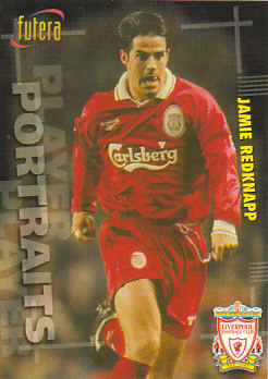 Jamie Redknapp Liverpool 1998 Futera Fans' Selection #38